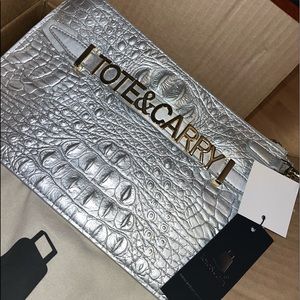 Tote & Carry Silver Apollo 2 Clutch Purse - XLarge